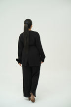 LINEA BELTED SUIT