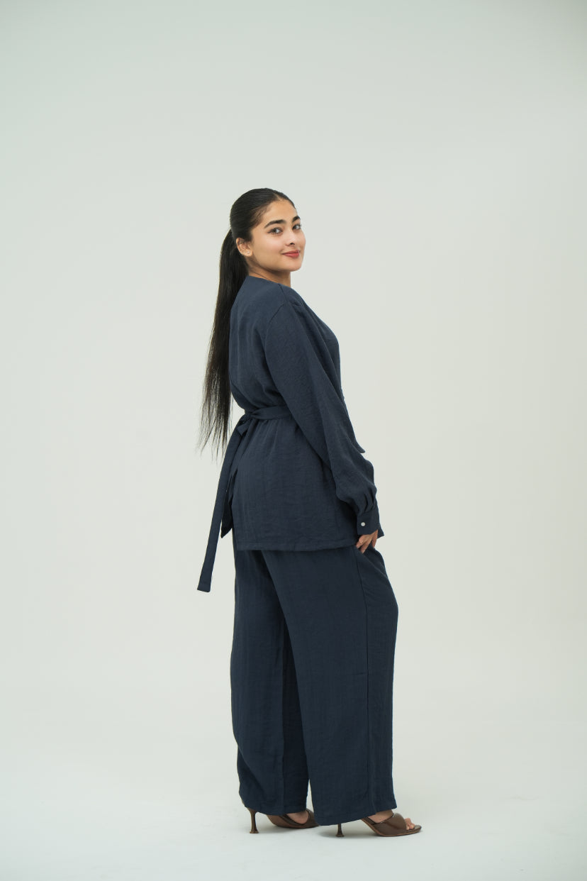 LINEA BELTED SUIT