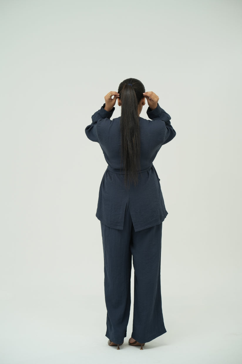 LINEA BELTED SUIT