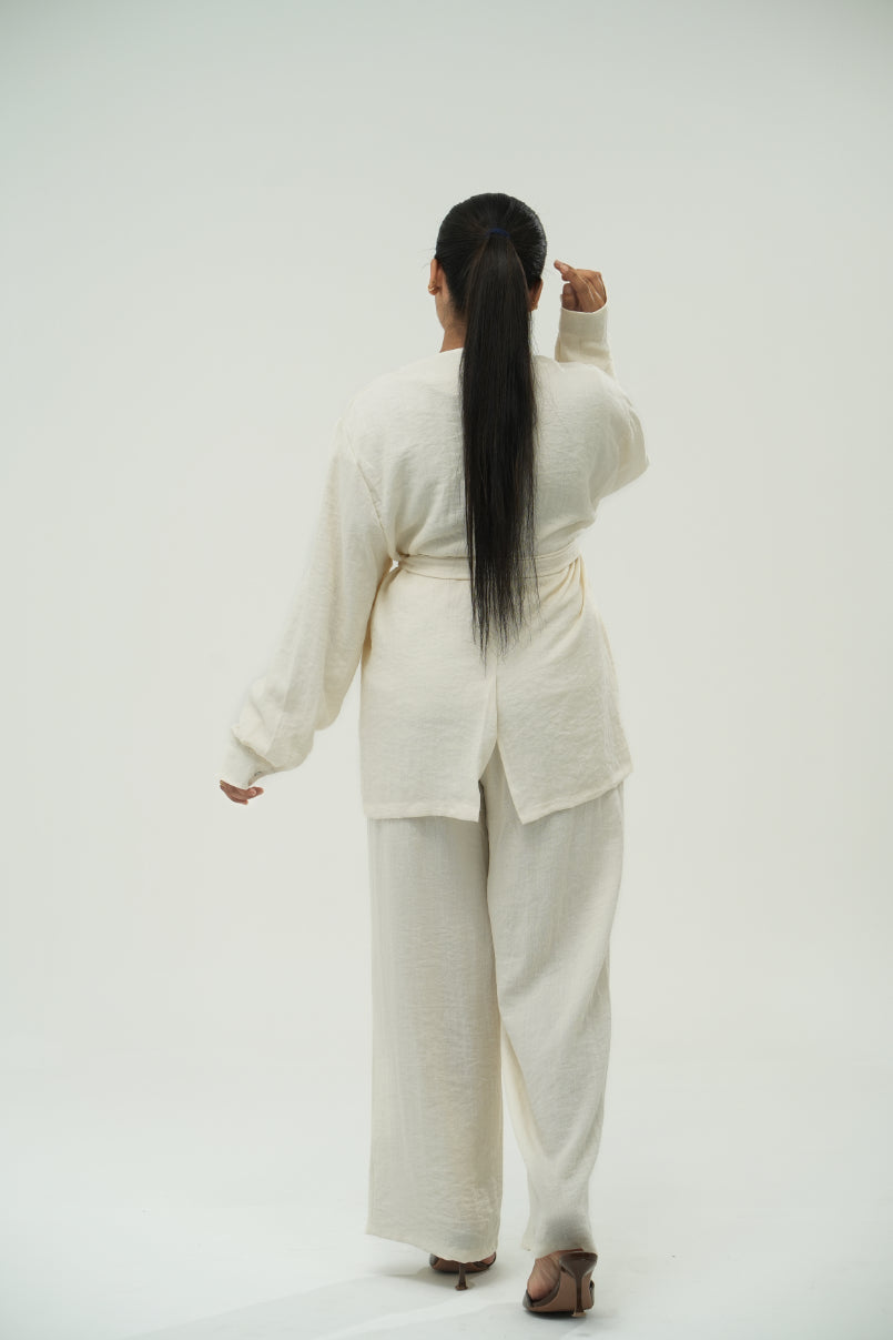 LINEA BELTED SUIT