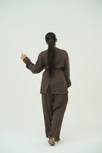 LINEA BELTED SUIT