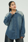 DENIM STRIPE SHIRT