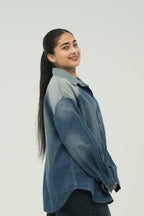 DENIM STRIPE SHIRT