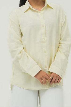 YELLOW MINIMAL SHIRT