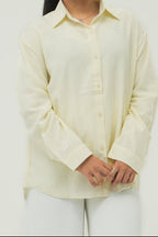 YELLOW MINIMAL SHIRT