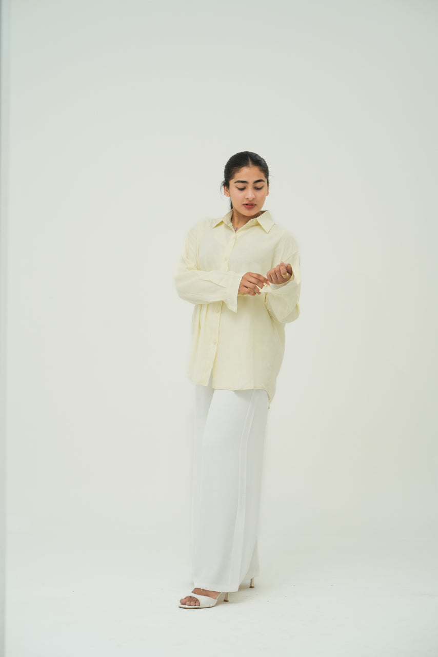 YELLOW MINIMAL SHIRT