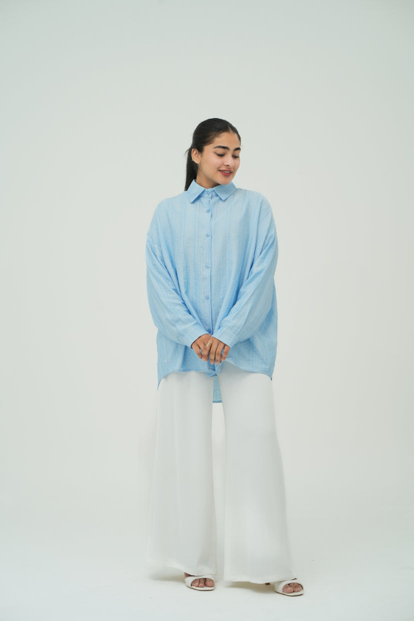 PIN STRIPE SHIRT