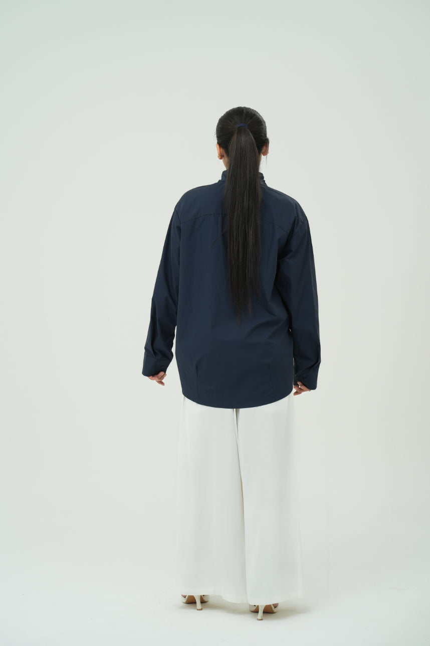 LINEN BLEND SHIRT