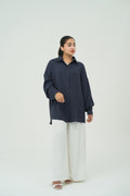 LINEN BLEND SHIRT