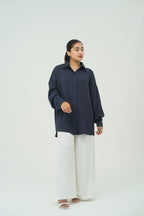 LINEN BLEND SHIRT