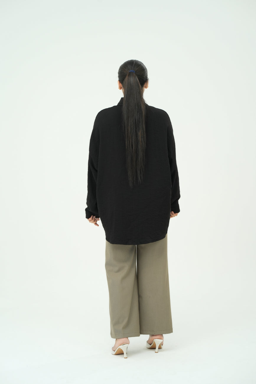 LINEN BLEND SHIRT