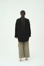 LINEN BLEND SHIRT