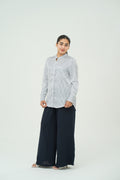 SATIN STRIPE SHIRT