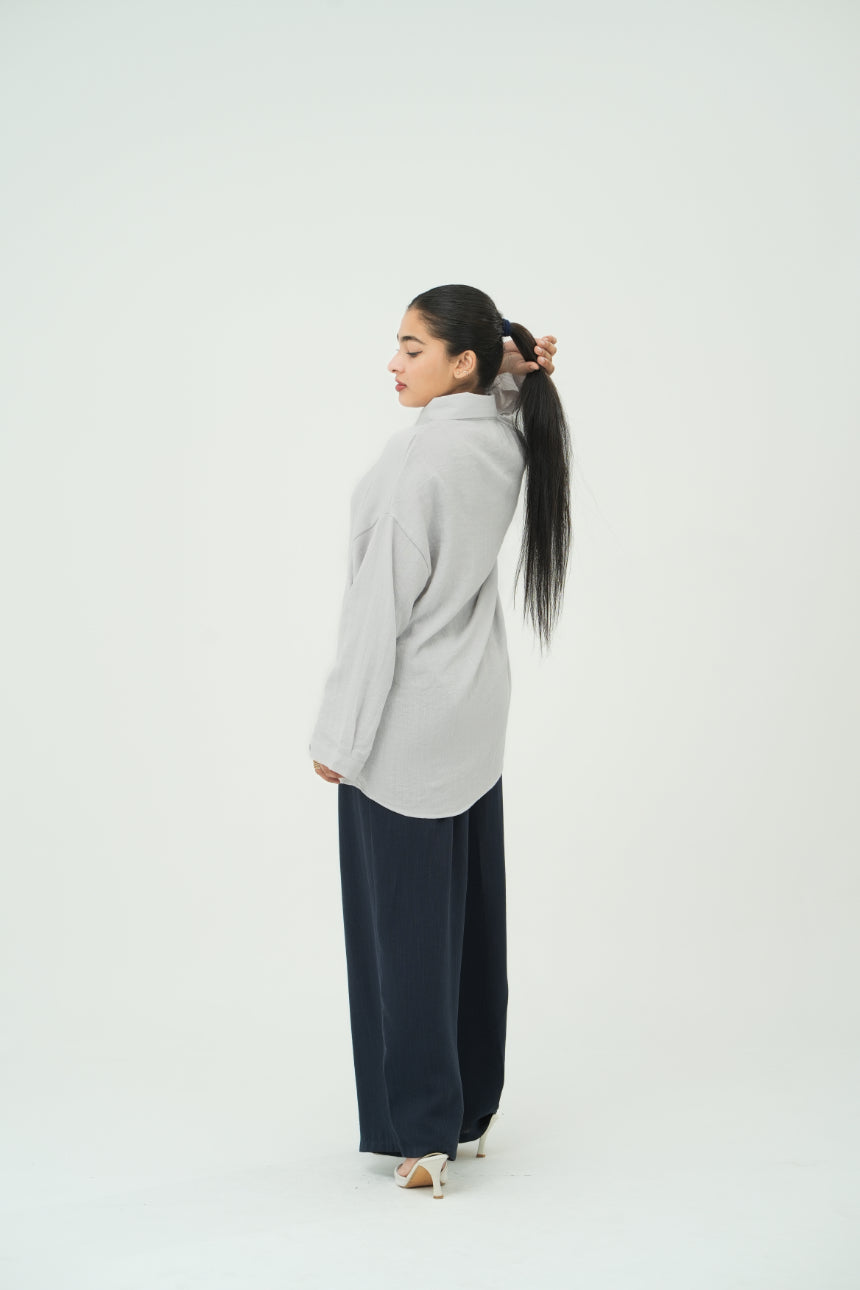 LINEN BLEND SHIRT