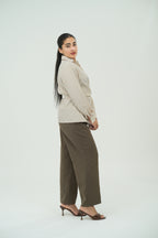 Strip wrap shirt