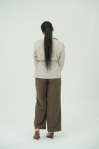 Strip wrap shirt