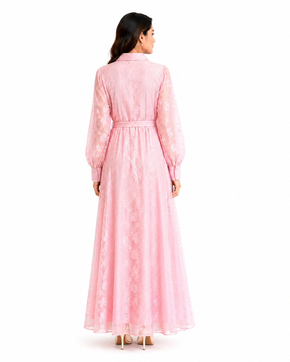 Luxe pearl layer Dress