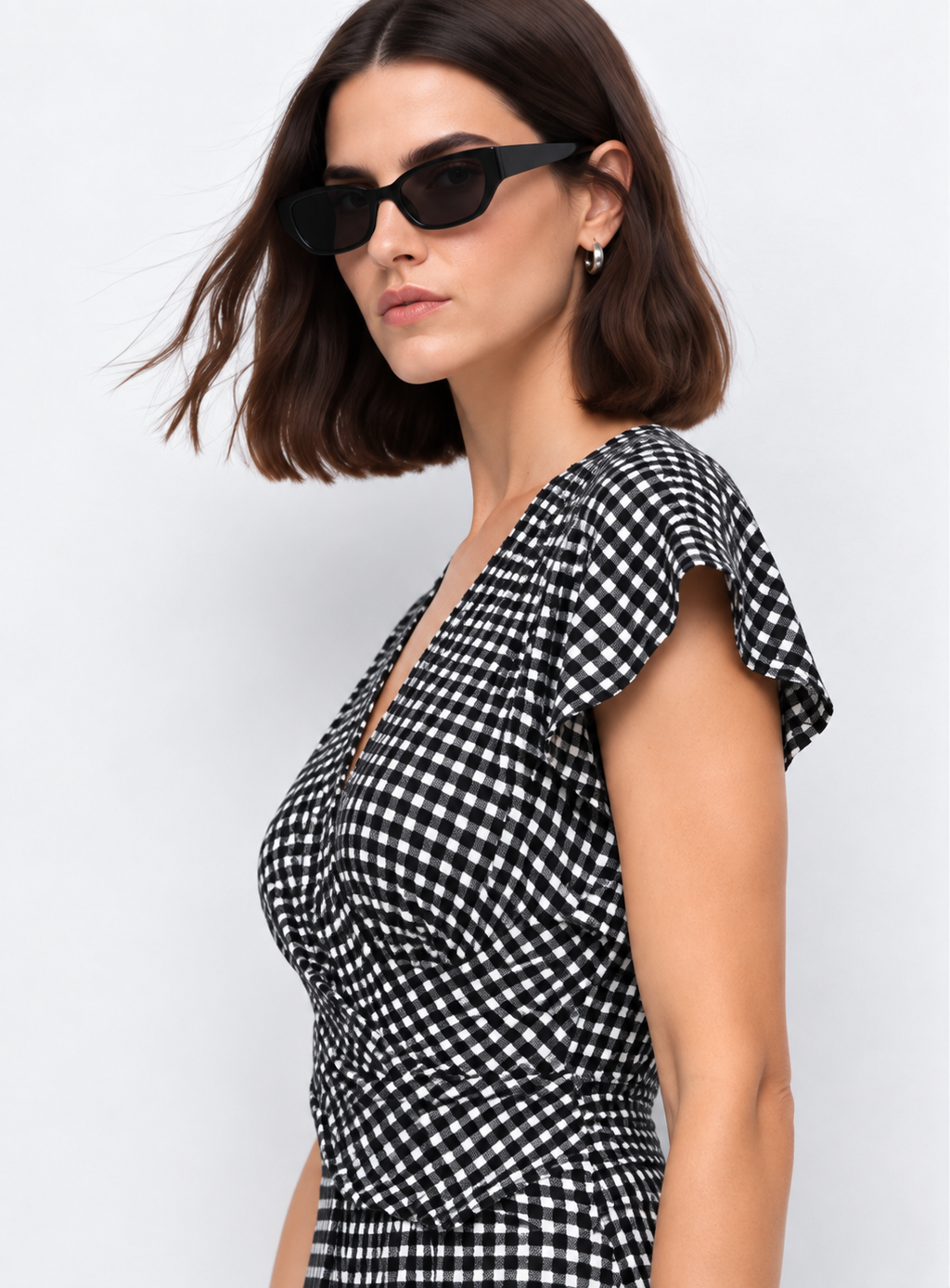 black check dresses