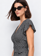 black check dresses