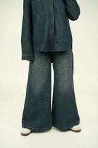 OVER SIZE DENIM SHIRT