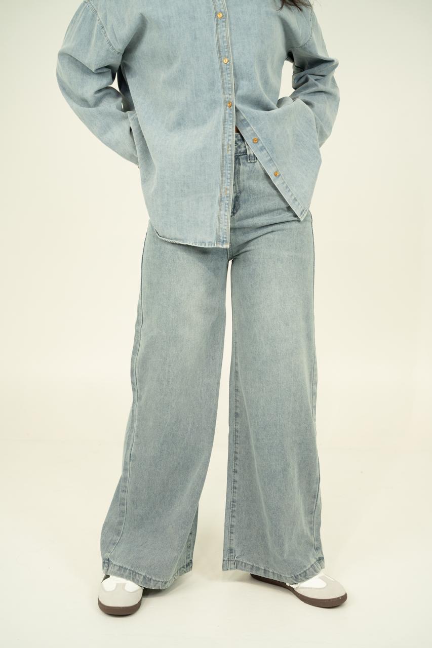 OVER SIZE DENIM SHIRT