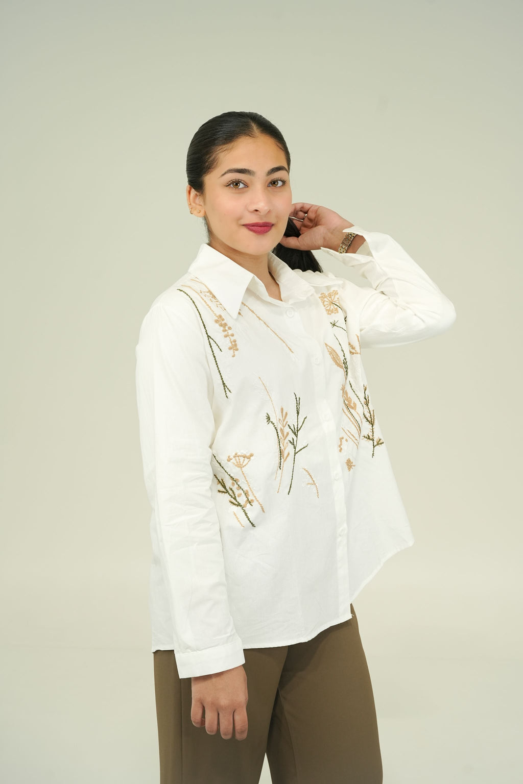 EDEN EMPROIDERD SHIRT