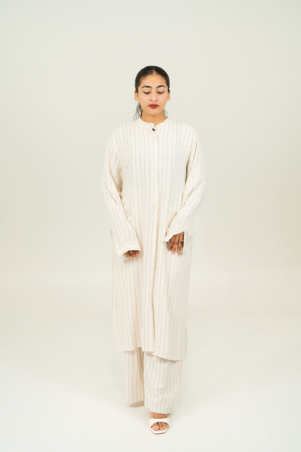 IVORY LONG LINE CO-ORDSET