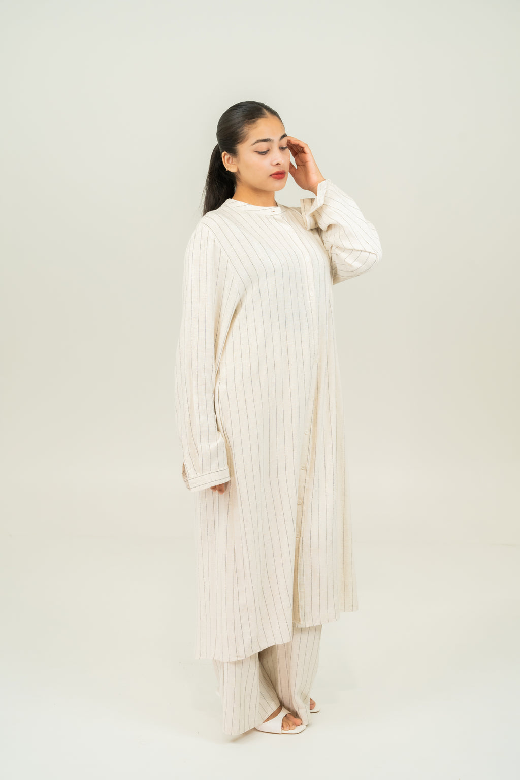 IVORY LONG LINE CO-ORDSET