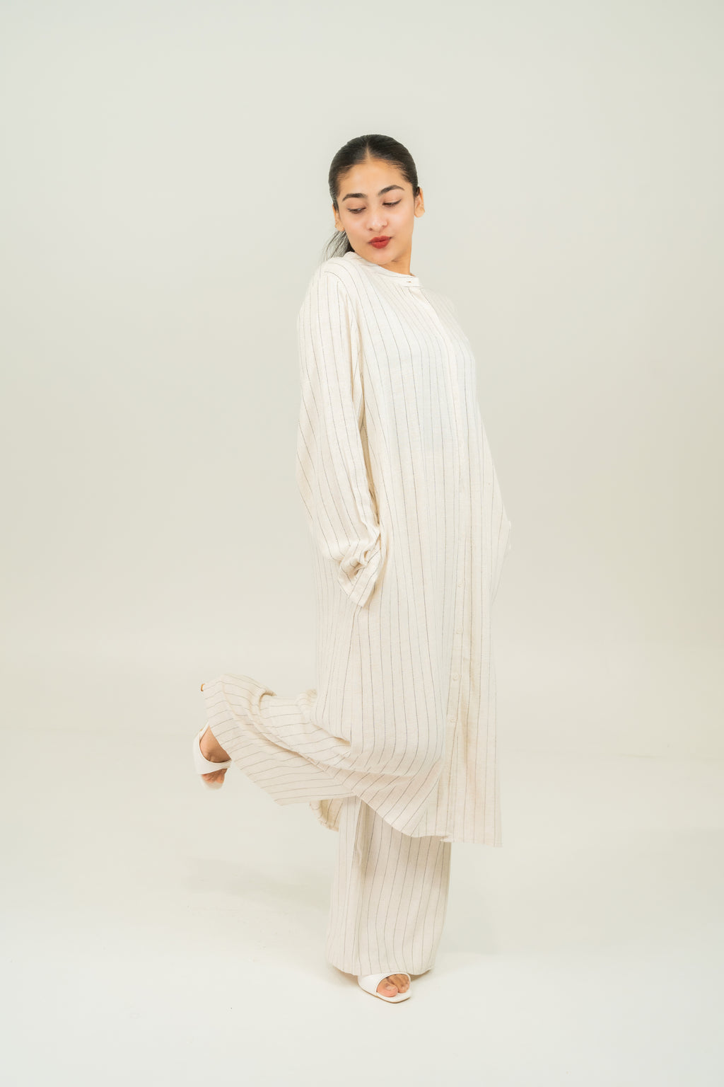 IVORY LONG LINE CO-ORDSET