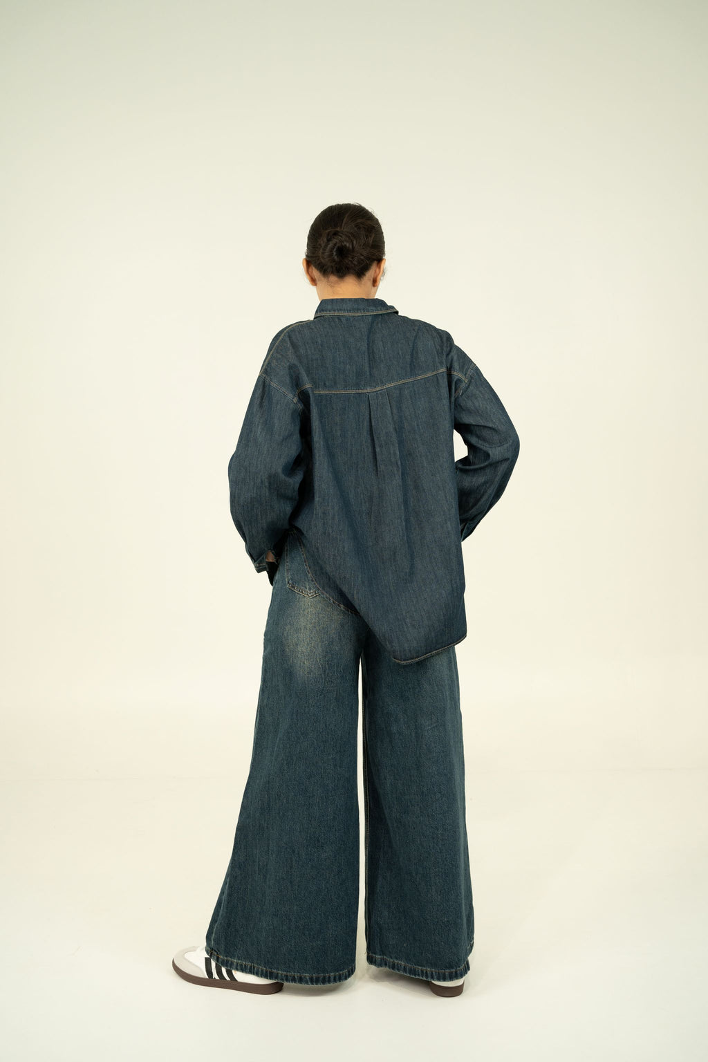 OVER SIZE DENIM SHIRT