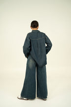 OVER SIZE DENIM SHIRT