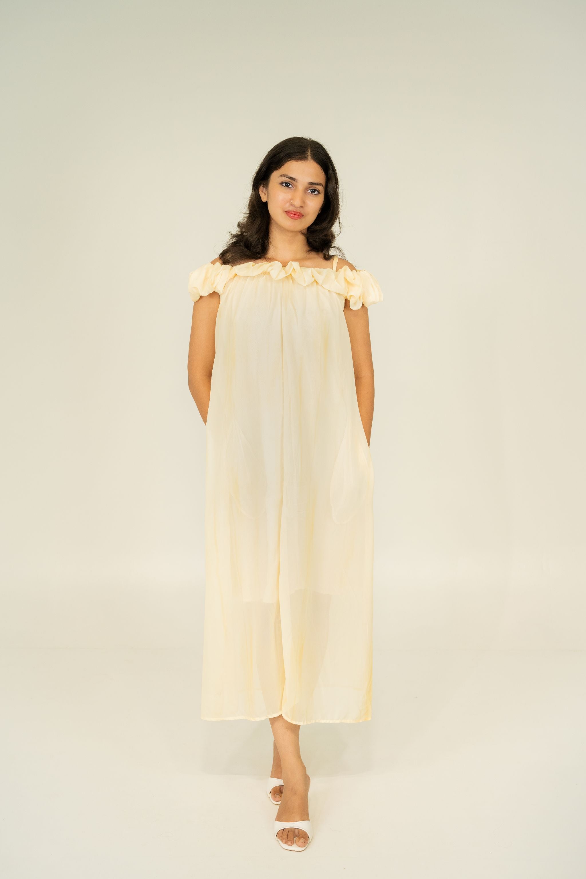 PETAL FLOW MAXI DRESSES