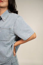 STARRY DENIM SHIRT